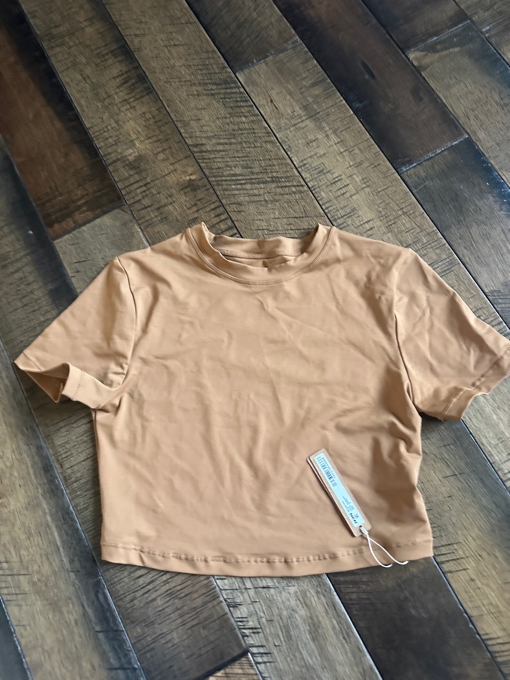 SKIMS Short Sleeve Swim Coverup - Tan